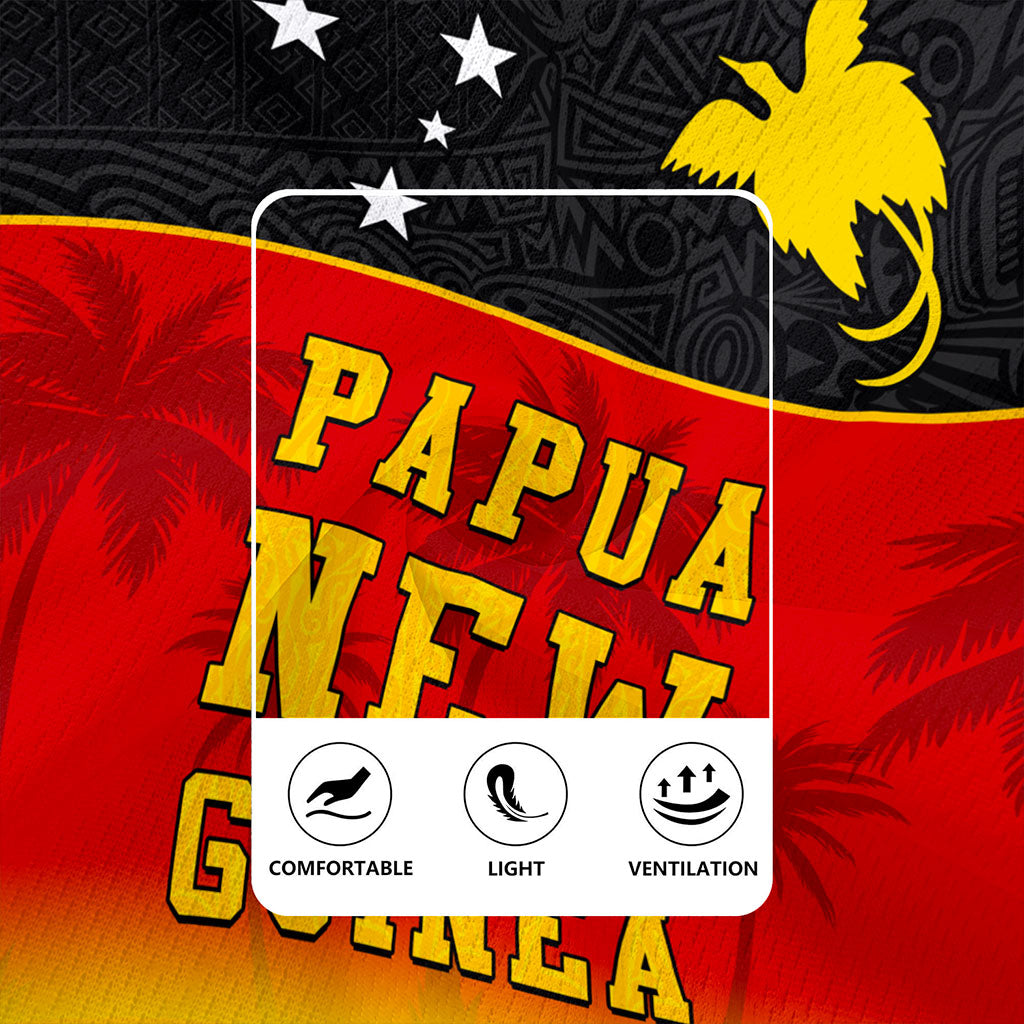 Papua New Guinea Rugby Jersey Tribal Pattern Traditional Culture