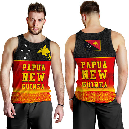 Papua New Guinea Tank Top Tribal Pattern Traditional Culture