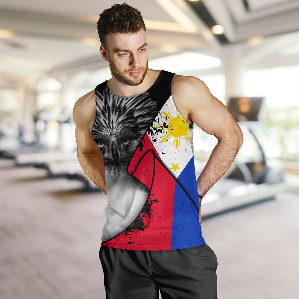 Philippines Filipinos Tank Top Flag Shoul Style