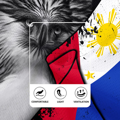 Philippines Filipinos Rugby Jersey Flag Shoul Style