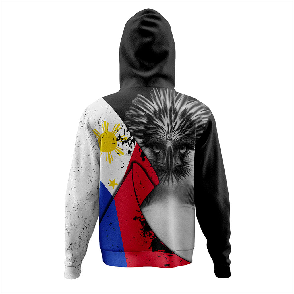 Philippines Filipinos Hoodie Flag Shoul Style