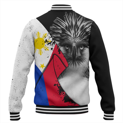 Philippines Filipinos Baseball Jacket Flag Shoul Style