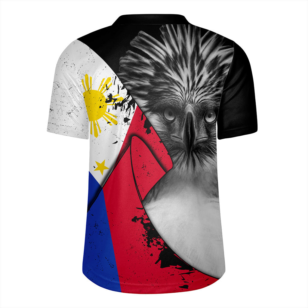 Philippines Filipinos Rugby Jersey Flag Shoul Style