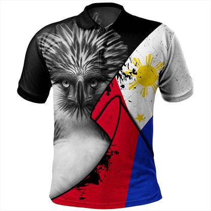 Philippines Filipinos Polo Shirt Flag Shoul Style