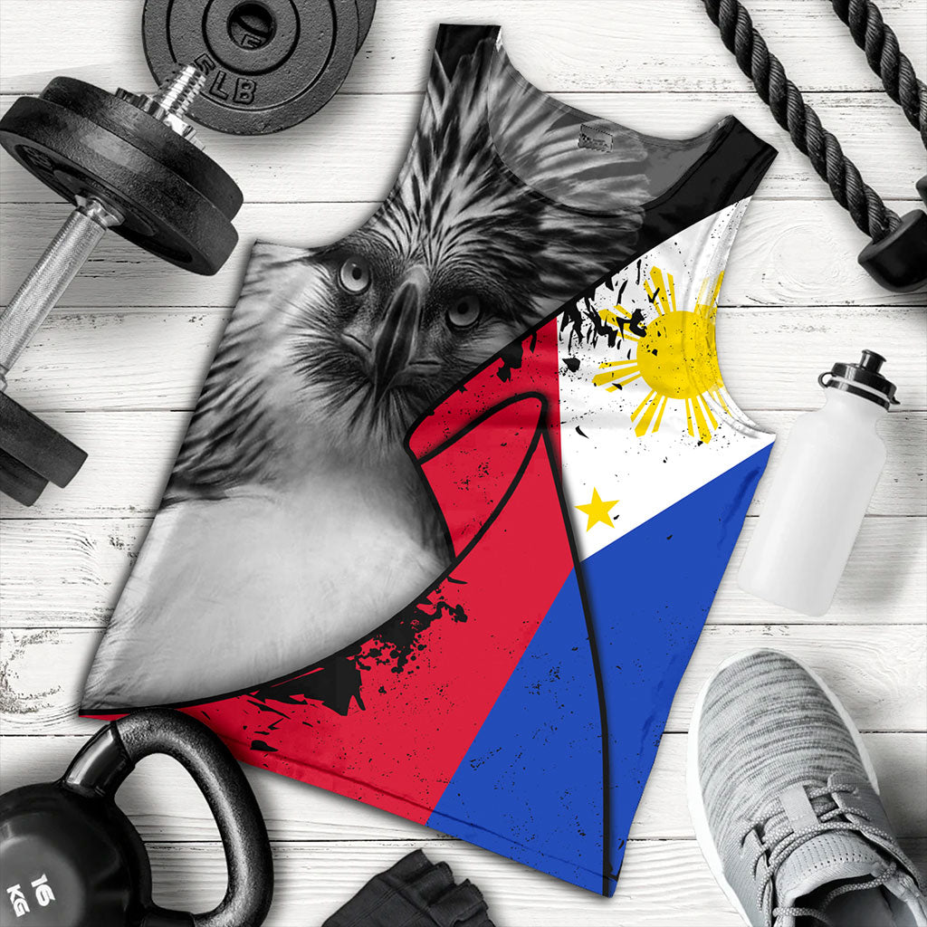 Philippines Filipinos Tank Top Flag Shoul Style