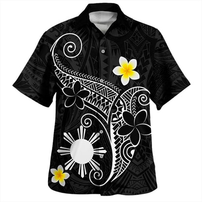 Philippines Filipinos Hawaiian Shirt Polynesia Floral Tribal