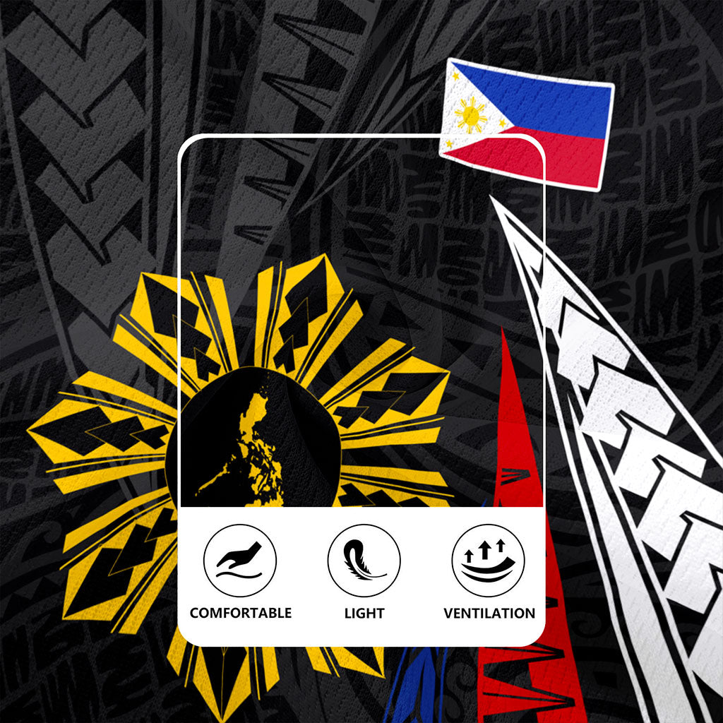 Philippines Filipinos Rugby Jersey Independence Day Polynesia Tribal Wave