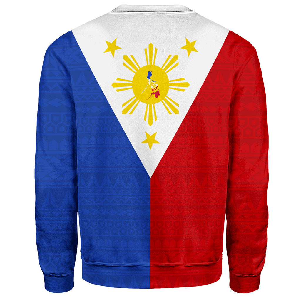 Philippines Filipinos Sweatshirt Polynesia Tribal Flag