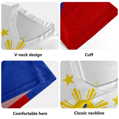 Philippines Filipinos Rugby Jersey Polynesia Tribal Flag