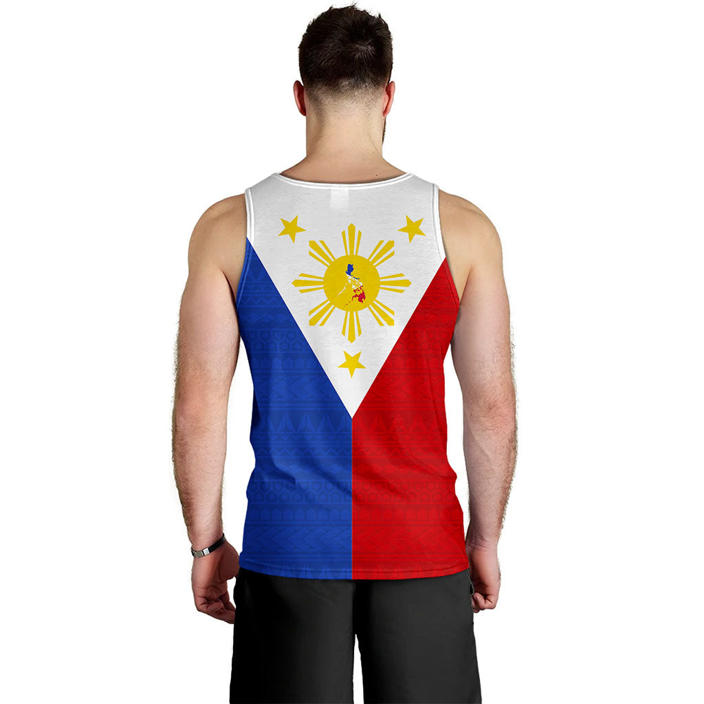Philippines Filipinos Tank Top Polynesia Tribal Flag