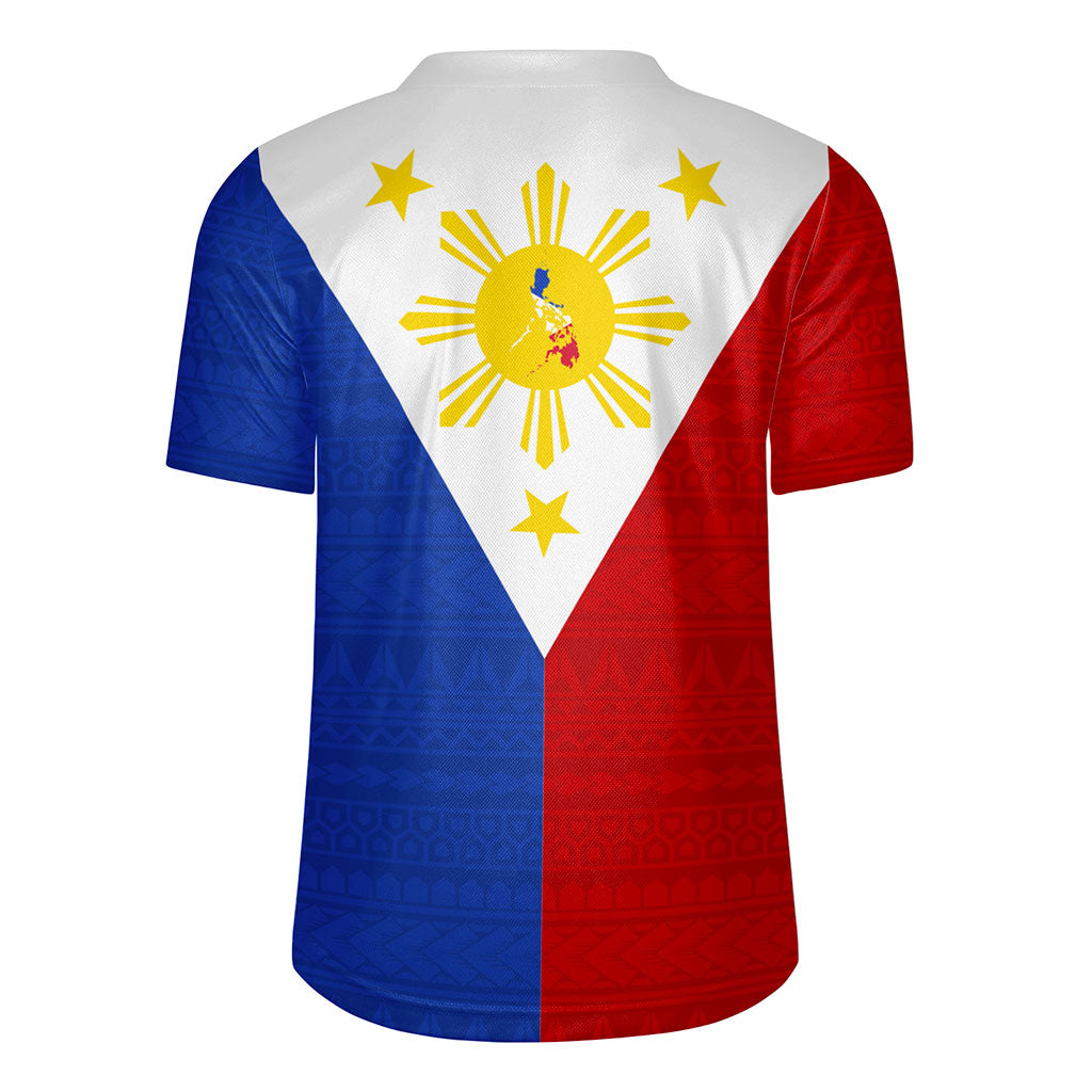 Philippines Filipinos Rugby Jersey Polynesia Tribal Flag