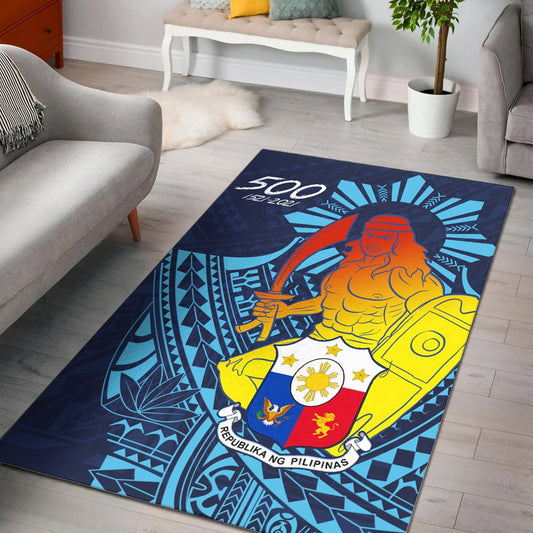 Philippines Area Rug - King Lapu Lapu