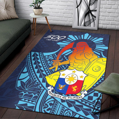 Philippines Area Rug - King Lapu Lapu