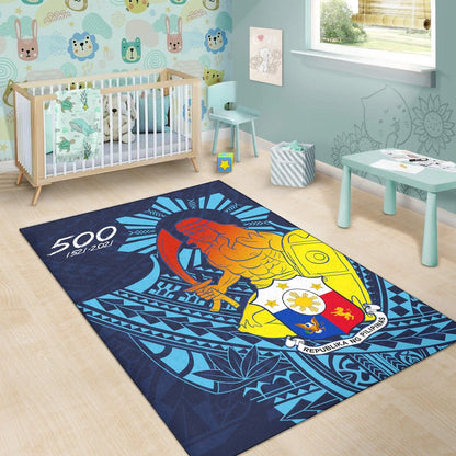 Philippines Area Rug - King Lapu Lapu