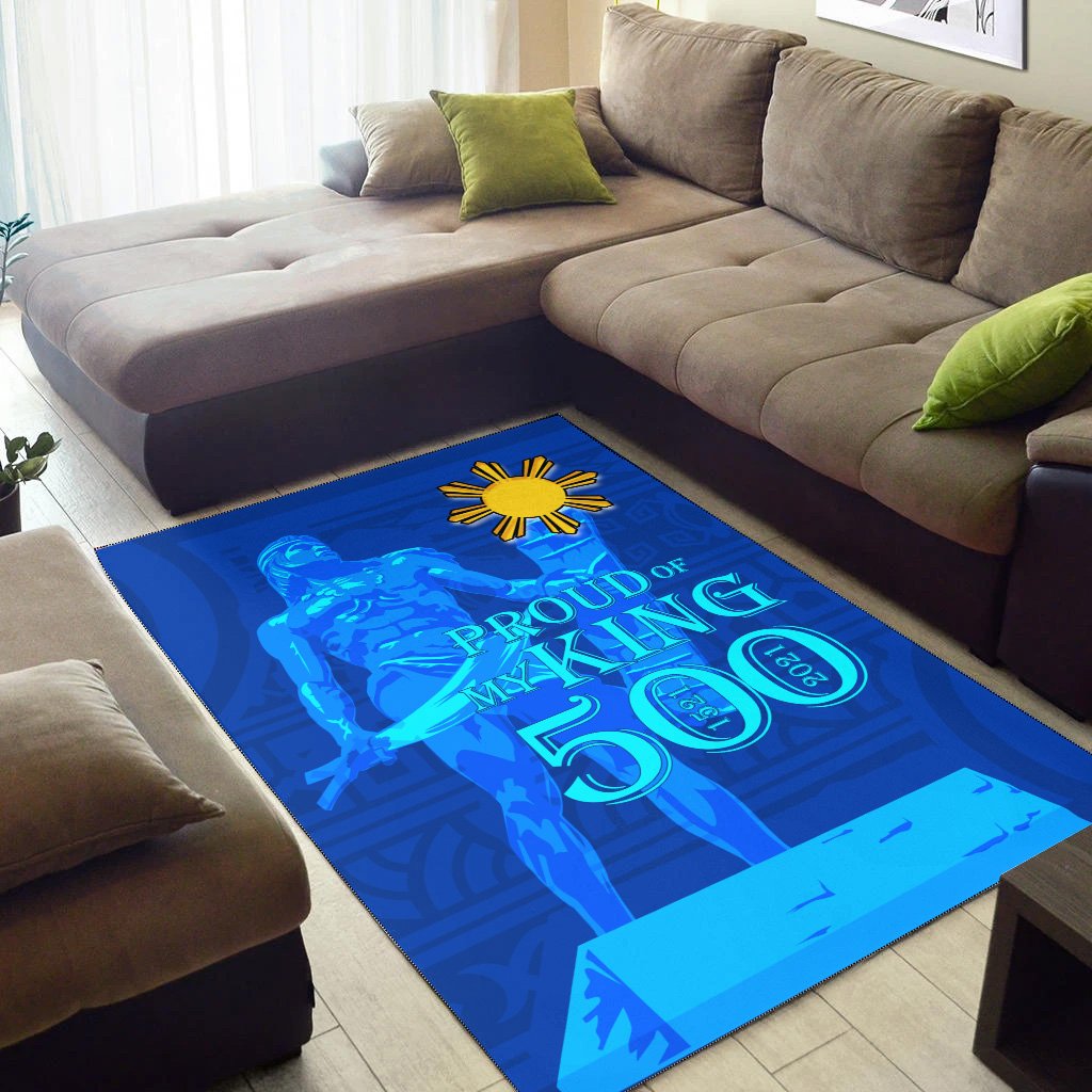 Philippines Area Rug - Proud Of My King