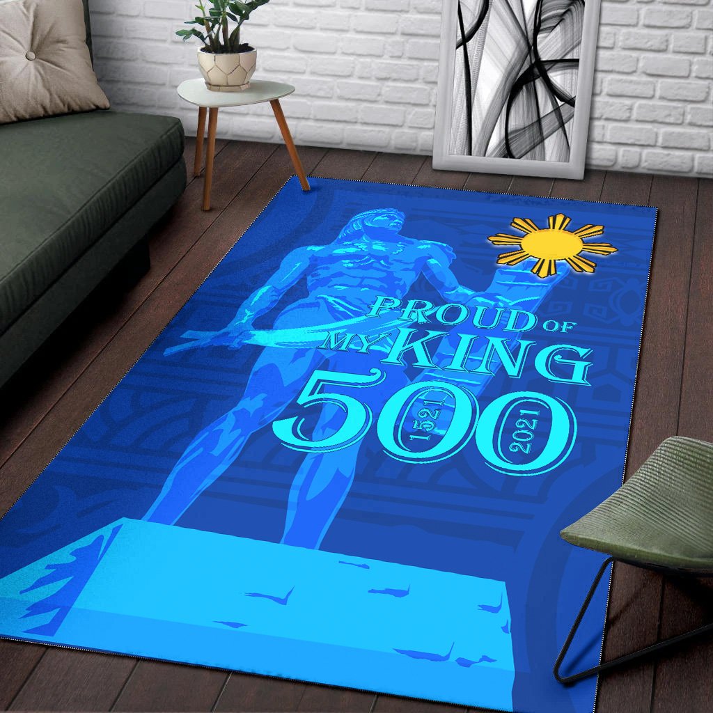 Philippines Area Rug - Proud Of My King