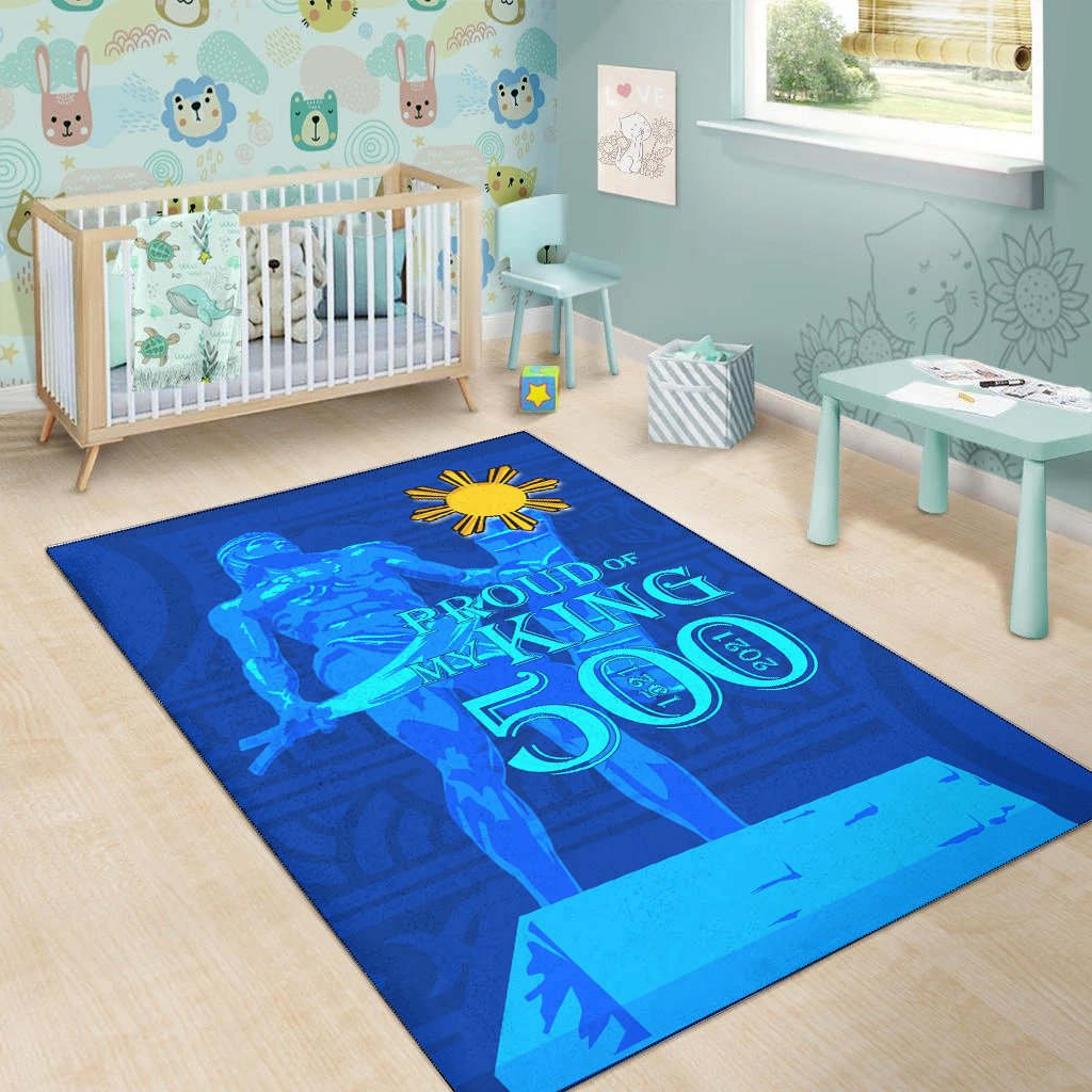 Philippines Area Rug - Proud Of My King