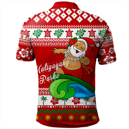 Philippines Filipinos Polo Shirt Santa Claus Ho Ho Ho Christmas