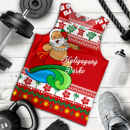 Philippines Filipinos Tank Top Santa Claus Ho Ho Ho Christmas