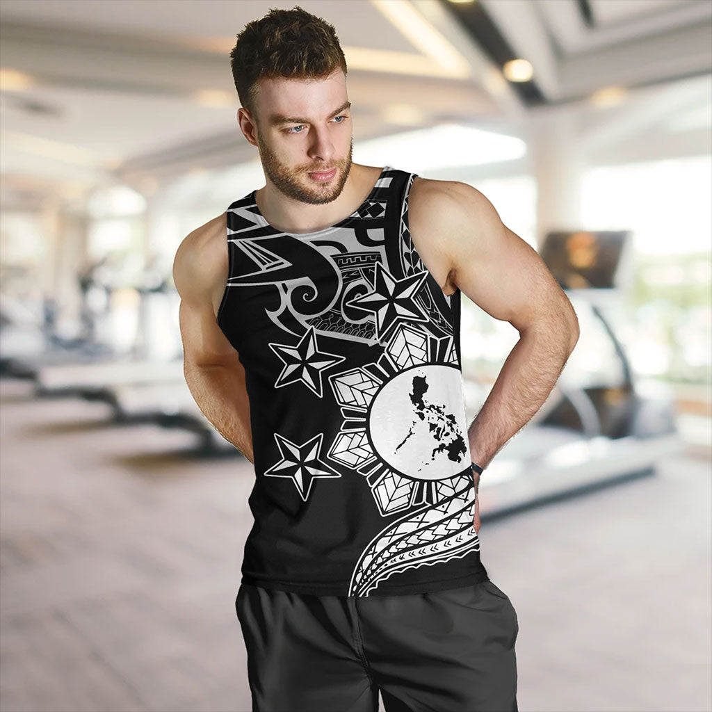 Philippines Filipinos Tank Top Traditional Tribal Tattoo Style