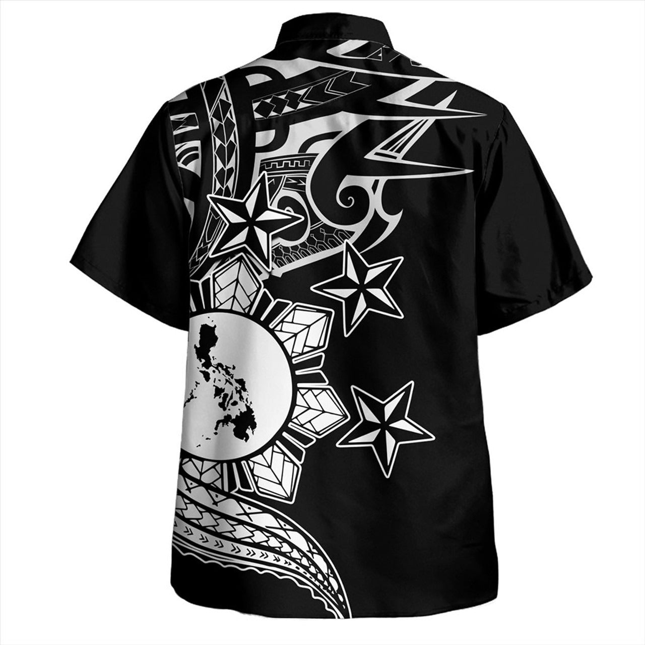 Philippines Filipinos Hawaiian Shirt Traditional Tribal Tattoo Style