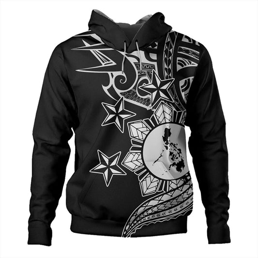 Philippines Filipinos Hoodie Traditional Tribal Tattoo Style
