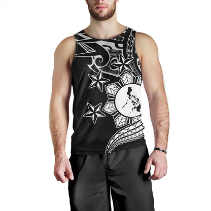 Philippines Filipinos Tank Top Traditional Tribal Tattoo Style