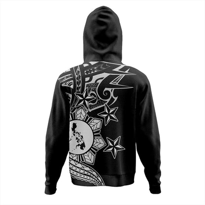 Philippines Filipinos Hoodie Traditional Tribal Tattoo Style