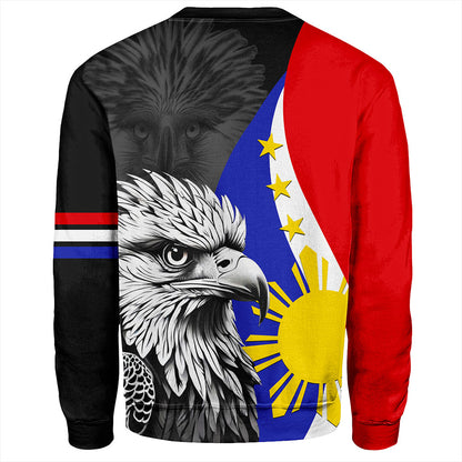 Philippines Filipinos Sweatshirt Flag Eagles Animal Style