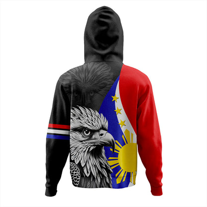 Philippines Filipinos Hoodie Flag Eagles Animal Style