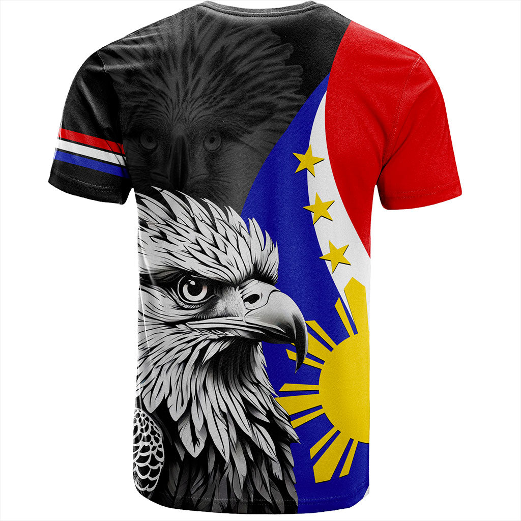 Philippines Filipinos T-Shirt Flag Eagles Animal Style
