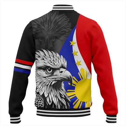 Philippines Filipinos Baseball Jacket Flag Eagles Animal Style