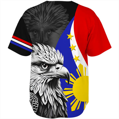 Philippines Filipinos Baseball Shirt Flag Eagles Animal Style