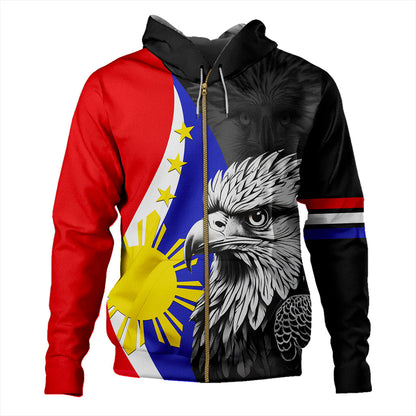 Philippines Filipinos Hoodie Flag Eagles Animal Style