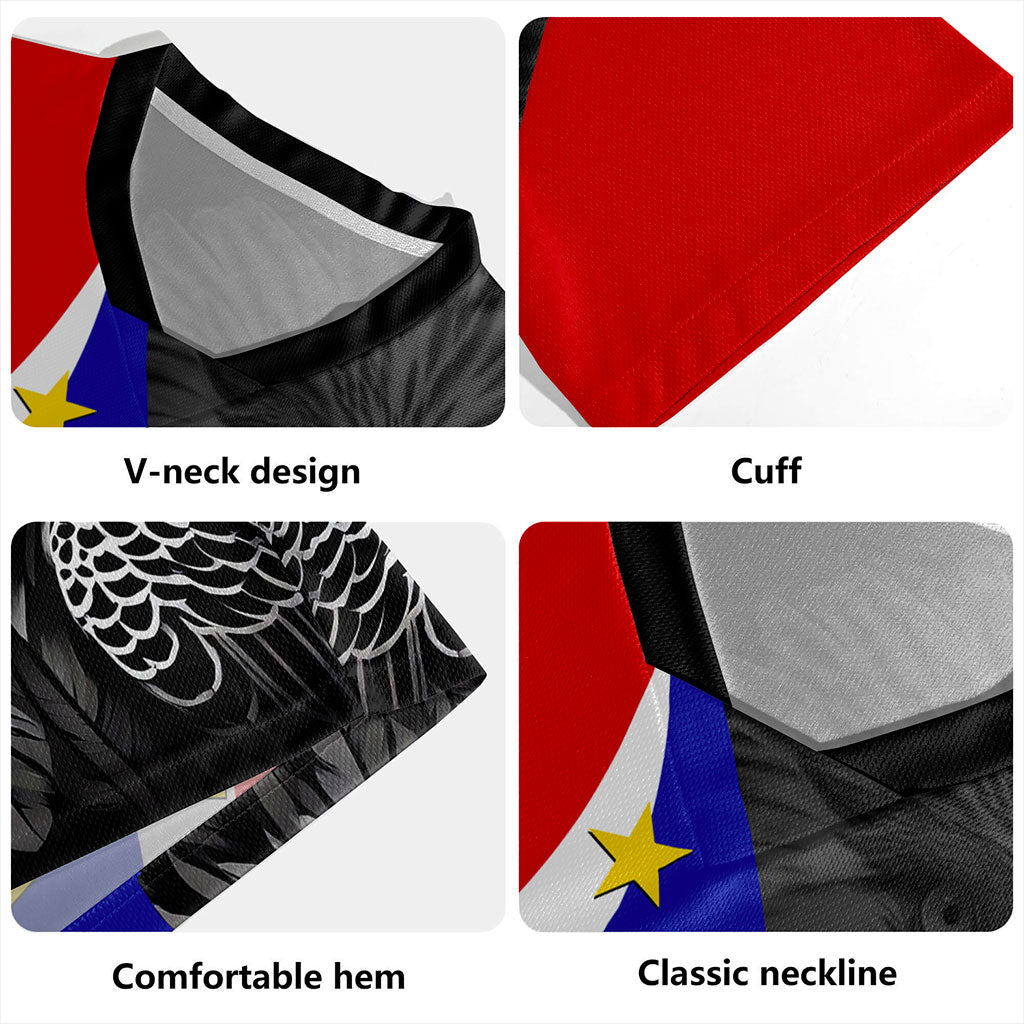 Philippines Filipinos Rugby Jersey Flag Eagles Animal Style