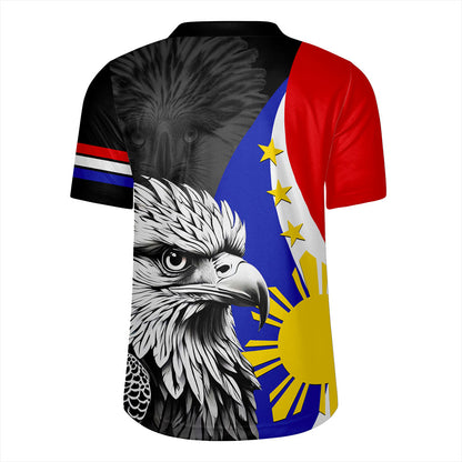 Philippines Filipinos Rugby Jersey Flag Eagles Animal Style