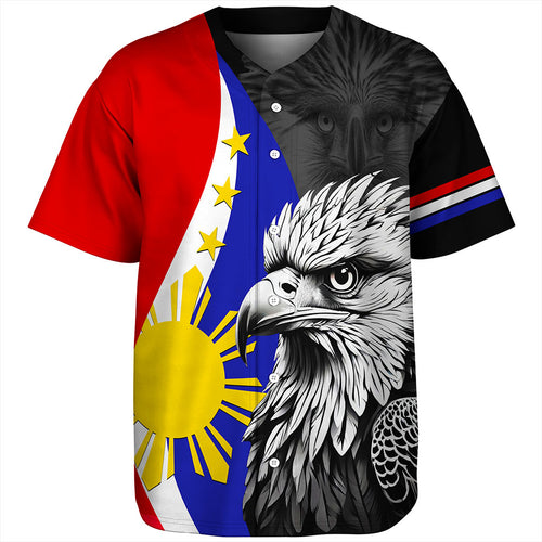Philippines Filipinos Baseball Shirt Flag Eagles Animal Style