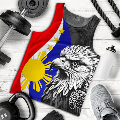 Philippines Filipinos Tank Top Flag Eagles Animal Style