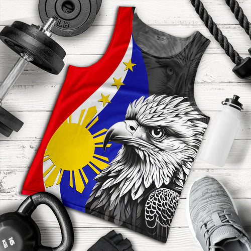 Philippines Filipinos Tank Top Flag Eagles Animal Style