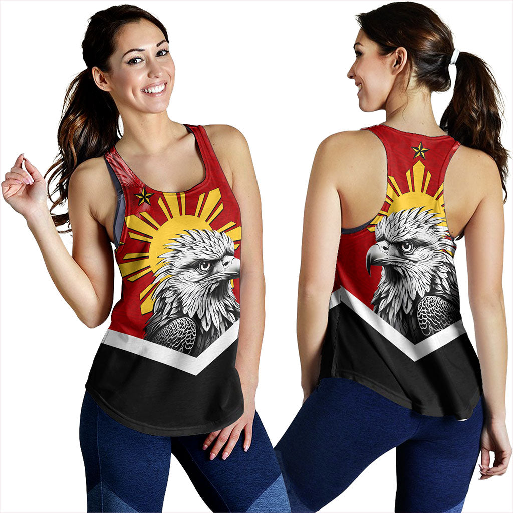 Philippines Filipinos Women Tank Eagles Polynesian Art Dawring