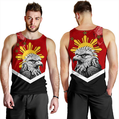 Philippines Filipinos Tank Top Eagles Polynesian Art Dawring