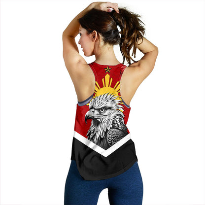 Philippines Filipinos Women Tank Eagles Polynesian Art Dawring