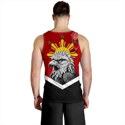 Philippines Filipinos Tank Top Eagles Polynesian Art Dawring