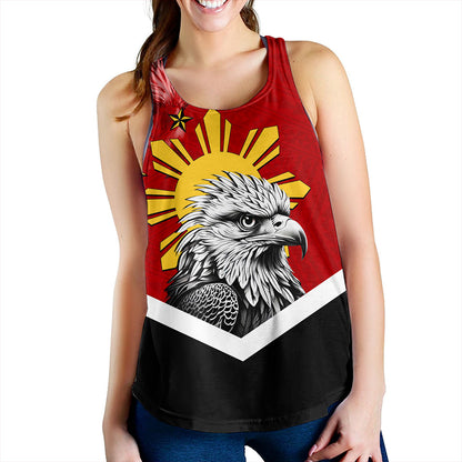 Philippines Filipinos Women Tank Eagles Polynesian Art Dawring