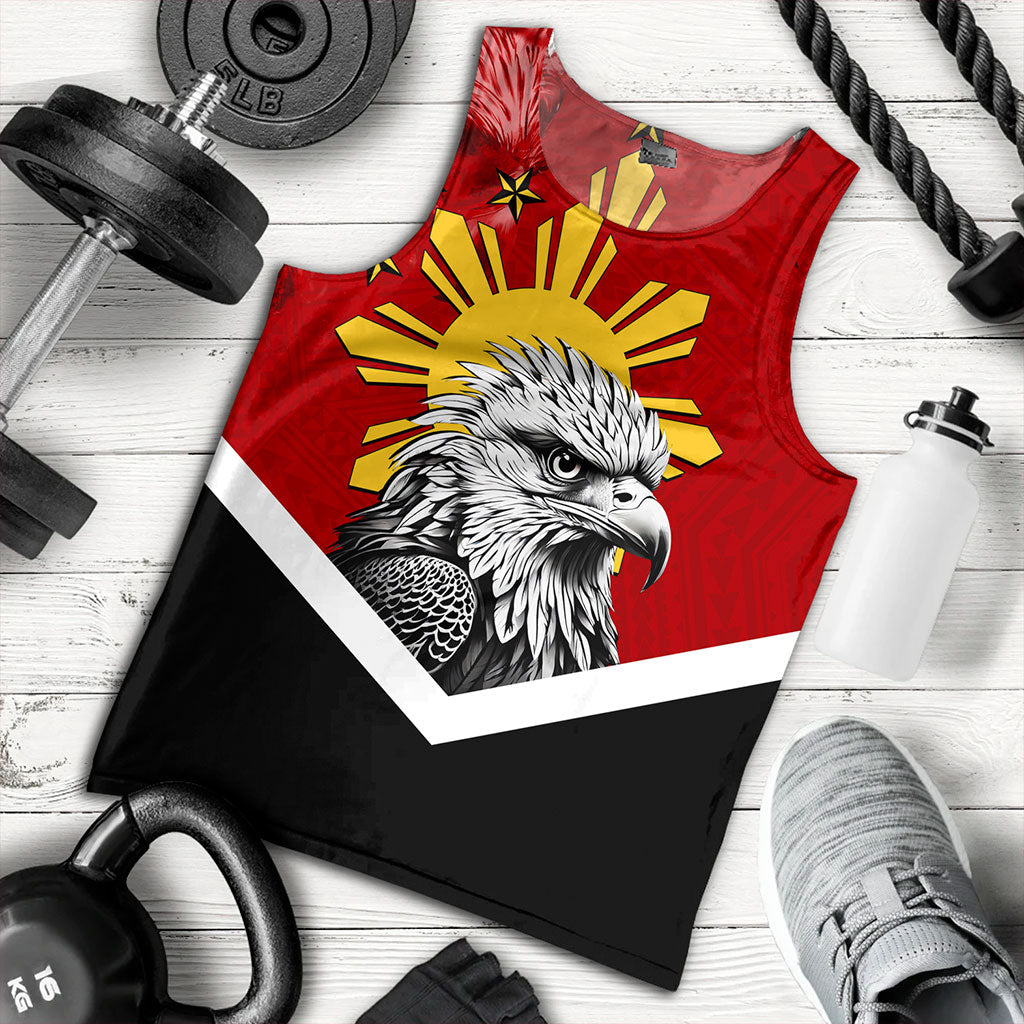 Philippines Filipinos Tank Top Eagles Polynesian Art Dawring