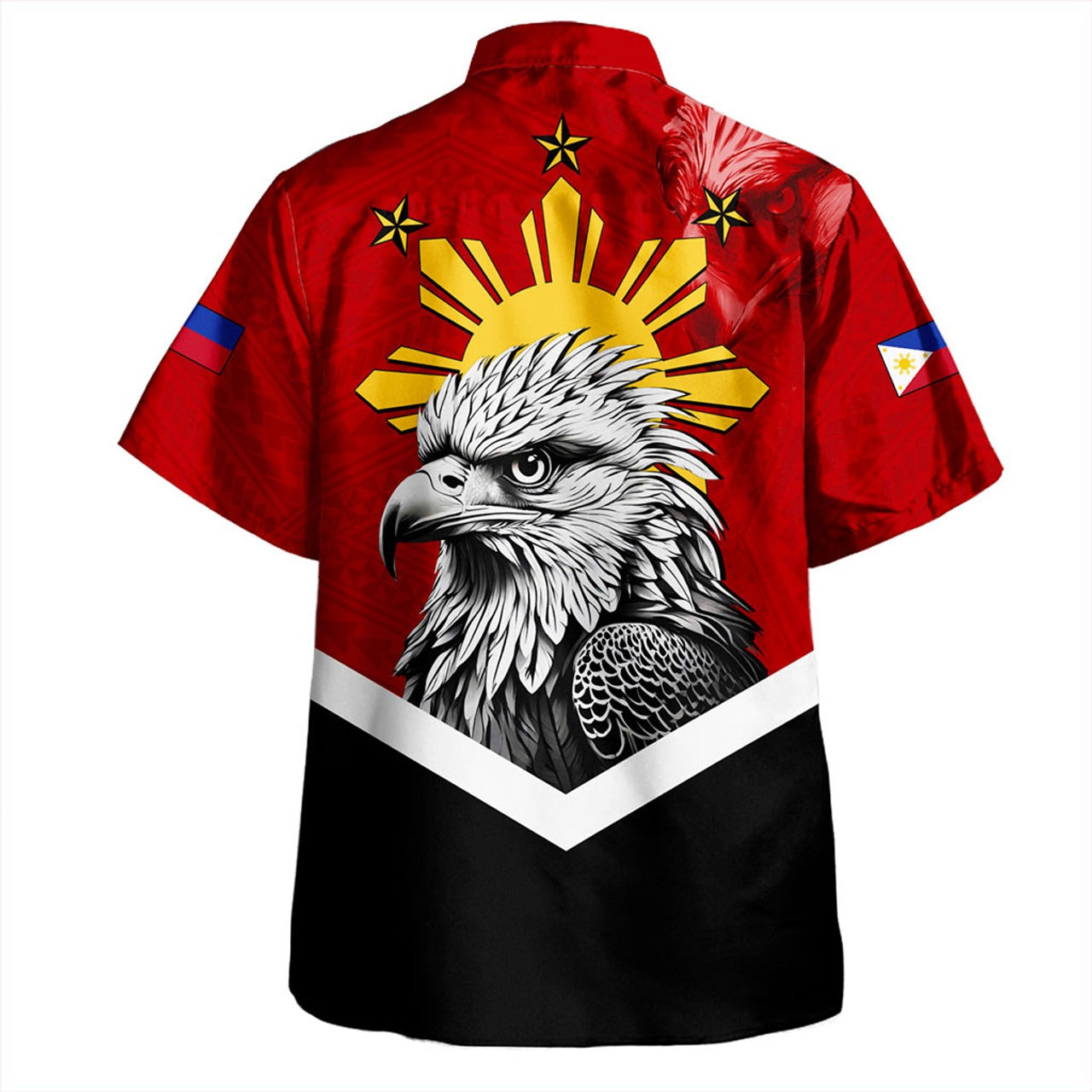Philippines Filipinos Hawaiian Shirt Eagles Polynesian Art Dawring