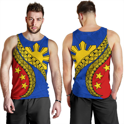 Philippines Filipinos Tank Top Filipinos Sun Tattoo Artist Flag