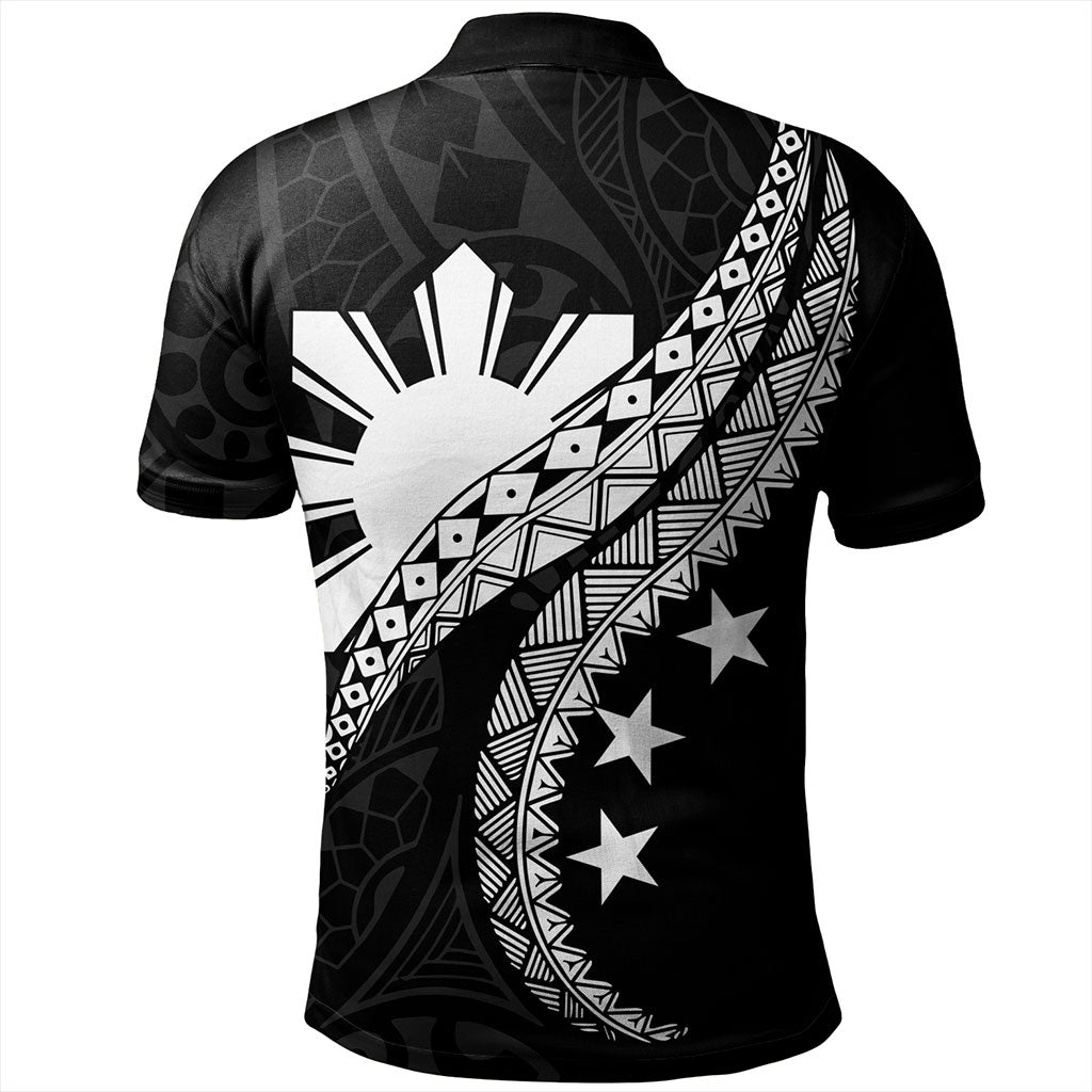 Philippines Filipinos Polo Shirt Filipinos Sun Tattoo Artist