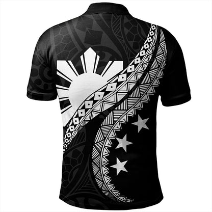 Philippines Filipinos Polo Shirt Filipinos Sun Tattoo Artist