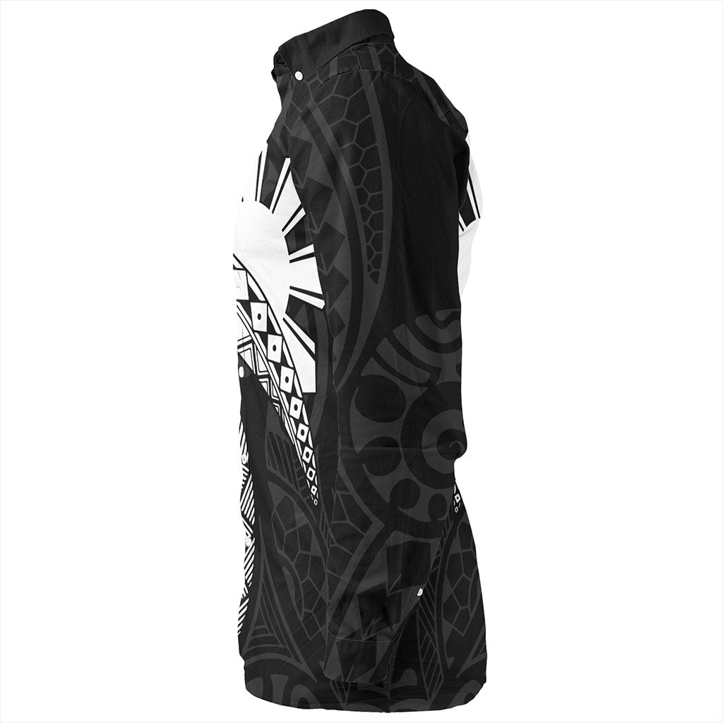 Philippines Filipinos Long Sleeve Shirt Filipinos Sun Tattoo Artist